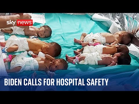 President Biden says Gaza’s largest hospital ‘must be protected’ | Israel-Hamas war