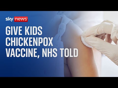 Children in UK should be given chickenpox vaccine, experts tell NHS