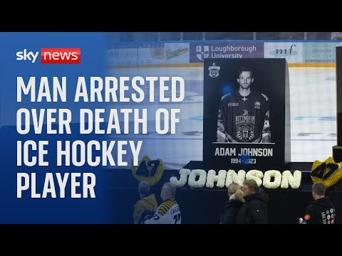 Man arrested over death of ice hockey player Adam Johnson in Sheffield