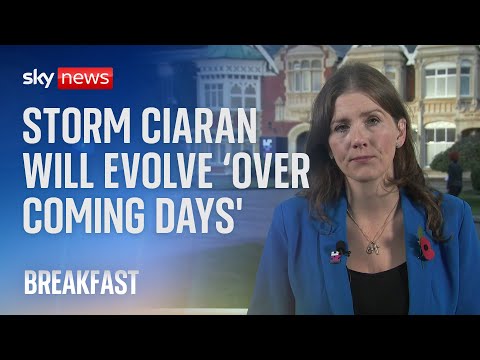 Storm Ciaran: Public urged to follow Environment Agency’s advice