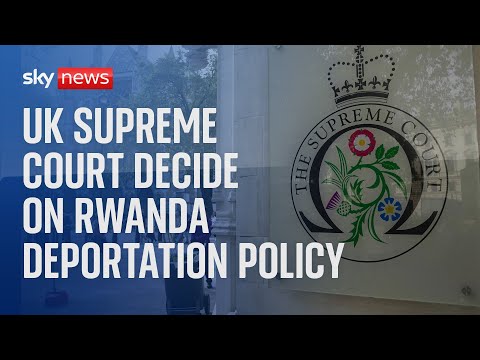 UK Supreme Court rules on government’s plan to deport migrants to Rwanda