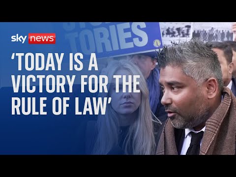 ‘Today is not just a victory for them, but a victory for the rule of law,’ says lawyer for refugees