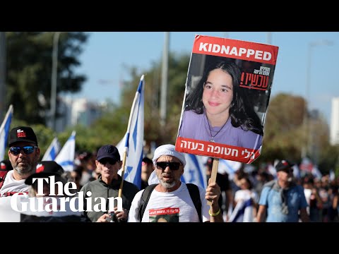 ‘Bring them home:’ Families of Israeli hostages march to Jerusalem