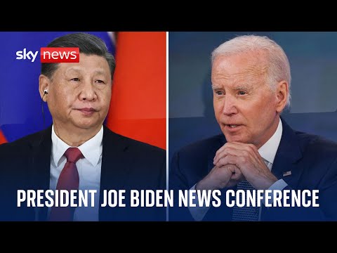 Joe Biden holds news conference after meeting Xi Jinping in San Francisco