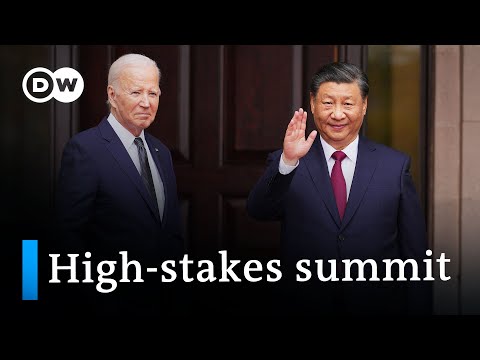 China and US leaders meet for overdue talks | DW News