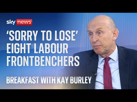 ‘Sorry to lose’ eight Labour frontbenchers, says shadow minister