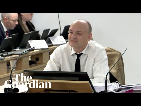 Dominic Cummings questioned over ‘misogynistic’ messages at Covid inquiry