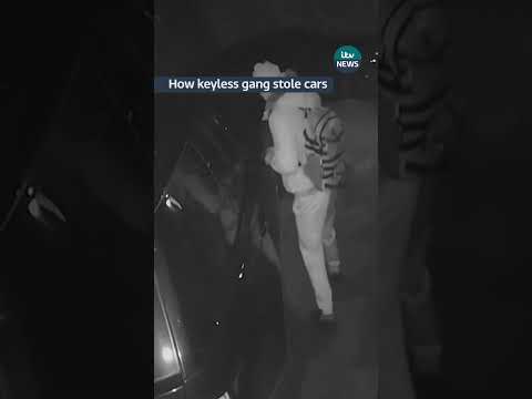 How keyless gang stole cars #ITVNews