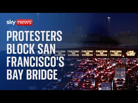 Watch live:  Pro-Palestinian protesters block San Francisco’s Bay Bridge
