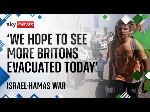 Israel-Hamas war: Rafah crossing set to reopen today after hundreds of people leave Gaza yesterday