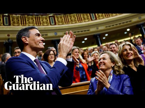 Pedro Sánchez wins new term as Spanish prime minister after Catalan amnesty