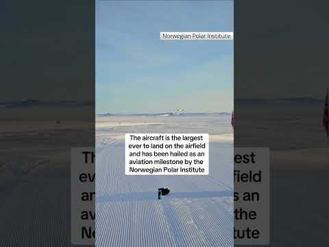 Boeing 787 makes history landing in Antarctica