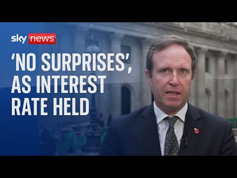 Interest rate: ‘No surprises here’ – Ed Conway analysis