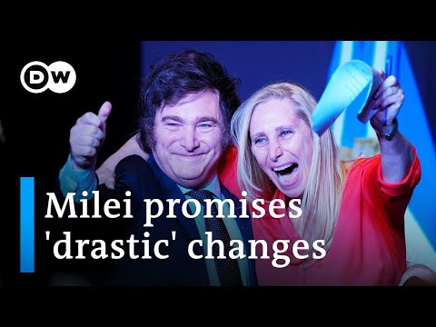 Right-wing populist Javier Milei wins Argentina’s presidential election | DW News