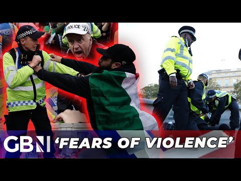 ‘Fears of VIOLENCE’ in days in pro-Palestine march as MPs receive death threats