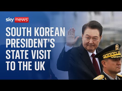 Watch live: South Korean president’s state visit to the UK