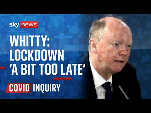 Covid inquiry: First lockdown came ‘a bit too late’ – Whitty