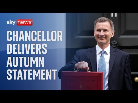 Special Programme: Chancellor Jeremy Hunt delivers Autumn Statement 2023