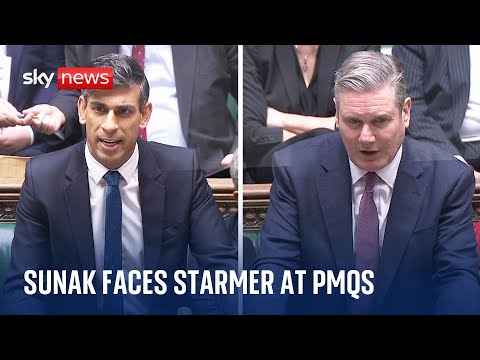 PMQs: Rishi Sunak and Sir Keir Starmer go-head-to-head at Prime Minister’s Questions