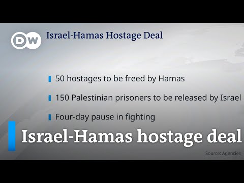 Israel announces hostage release deal with Hamas | DW News
