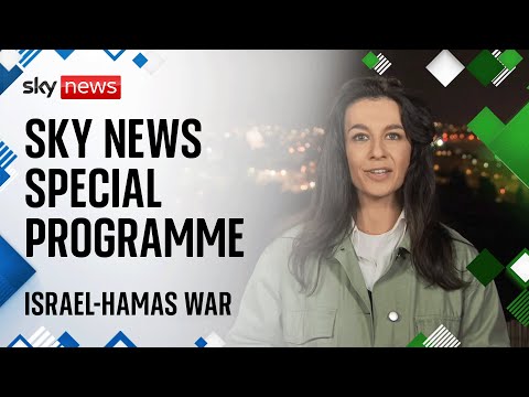 Watch Sky News special programme on Israel-Hamas war: Israel and Hamas agree to pause fighting