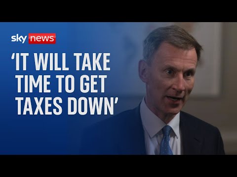 Autumn statement: ‘Don’t bet against Britain’, says Chancellor Jeremy Hunt