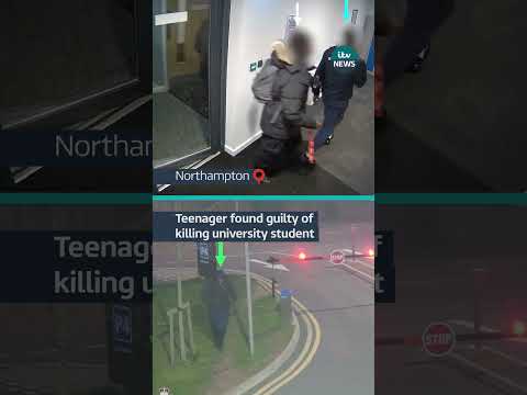 Teenager found guilty of killing university student #northampton #uk #university #crime