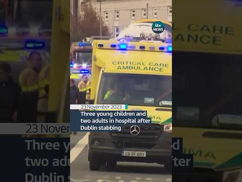 Children among five people injured in ‘appalling attack’ in Dublin #itvnews #news #dublin