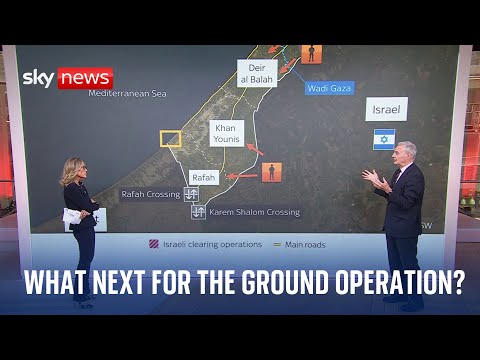 Israel-Hamas war: What next for Israel’s ground operation?