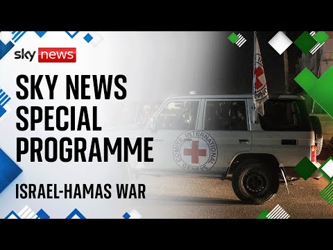 Watch Sky News Special Programme: Hostages and prisoners freed as Israel-Hamas ceasefire continues