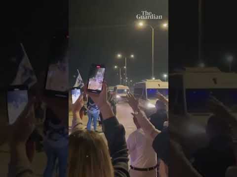 Israelis cheer as hostages return from captivity in Gaza