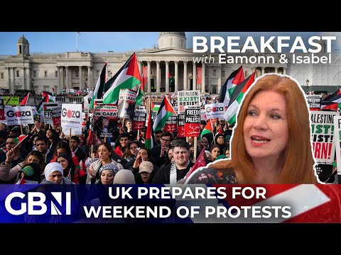 Police ‘riding a very fine line’ | Pro-Palestine protesters provided with leaflets on antisemitism