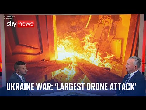 Ukraine War: ‘Largest drone attack of the war’ hits Kyiv