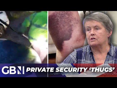 ‘They’re THUGS!’ | TfL hired private security to protect ULEZ van RUNS DOWN anti-ULEZ protester