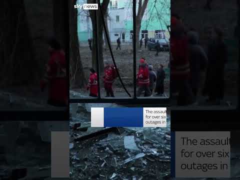 Russia launched its most intense drone attack on Ukraine since the beginning of its invasion in 2022