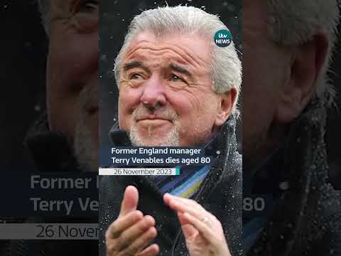 Former England manager Terry Venables has died at the age of 80 #itvnews #terryvenables #football