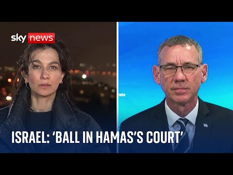 Israel: ‘Ball is in Hamas’s court’ if they extend ceasefire & release more hostages