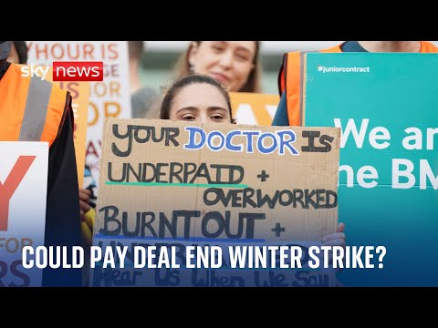 NHS England: Senior doctors’ strike could end after new pay offer
