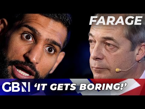‘Farage has had a HARD time over Brexit!’ | Amir Khan analyses Nigel’s time on I’m a Celeb so far