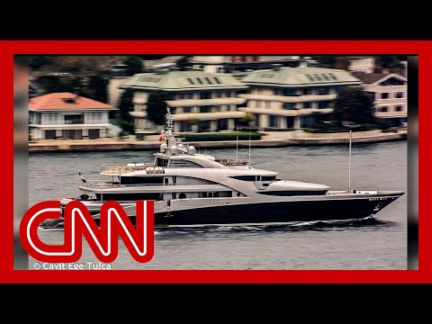 Reporter captures drone footage of yacht believed to be Putin’s