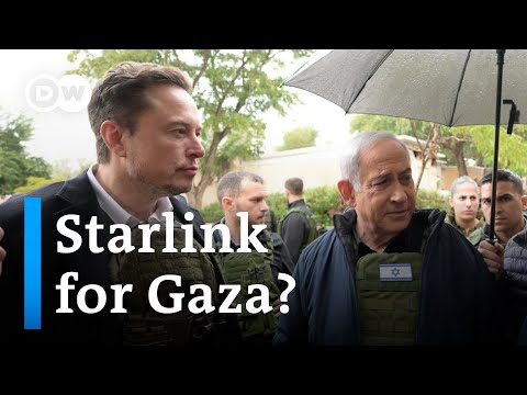 Should Israel be concerned about Elon Musk offering Starlink to Gaza? | DW News