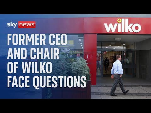 Watch live: Former Chair and CEO give evidence to Business and Trade Committee on Wilko’s collapse