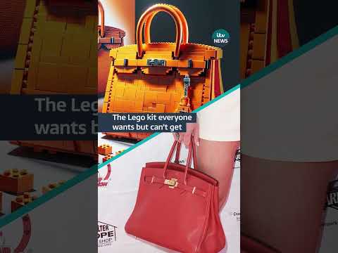 This Lego Birkin bag isn’t quite what it seems #itvnews #lego #birkin