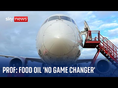 Aviation: Cooking oil not a ‘game changer’ to climate crisis, says professor