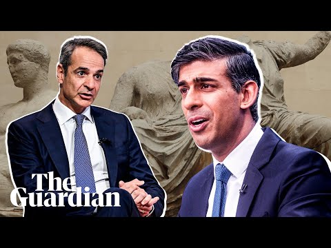 What is the diplomatic row over the Parthenon marbles about?