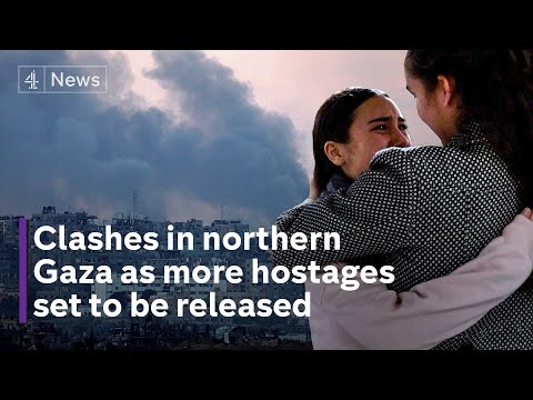 More hostages released as Gaza skirmishes threaten Israel-Hamas ceasefire