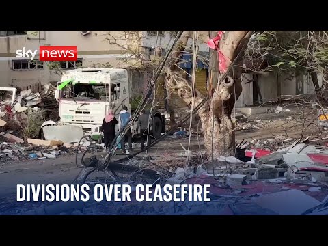 Israel-Hamas war: Hostages missing in Gaza and divided opinions over truce