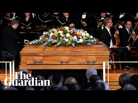 Rosalynn Carter celebrated by family, friends, first ladies and presidents at memorial