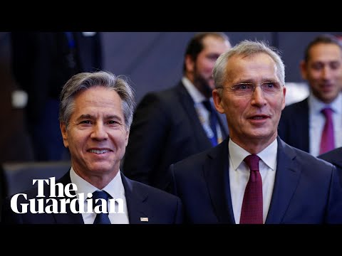Jens Stoltenberg and Antony Blinken address the media – watch live