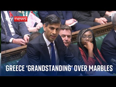 PMQs: Sunak accuses Greece of ‘grandstanding’ in Elgin Marbles row
